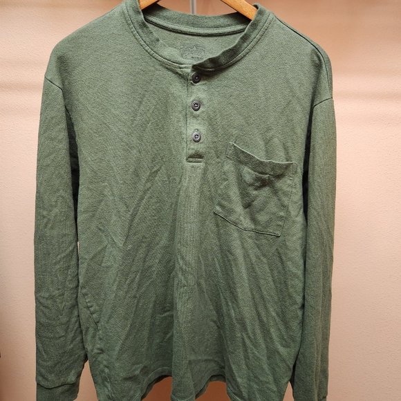 Patagonia Men's Long-Sleeved Work Henley Pocket Tee - Picture 1 of 2